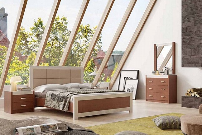 חדר שינה קומפלט עשוי עץ מבית - House Design ייצור ישראלי - כחול לבן - דגם נפולי חדר שינה קומפלט עשוי עץ מבית - House Design ייצור ישראלי - כחול לבן - דגם נפולי