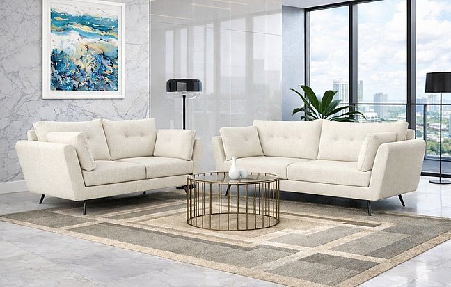 מערכת ישיבה 3+2 בבד רחיץ ויוקרתי - דגם סטפני מערכת ישיבה 3+2 בבד רחיץ ויוקרתי - דגם סטפני