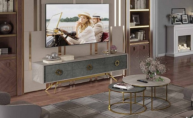 מזנון וזוג שולחנות לסלון מבית House Design דגם ונטורה מזנון וזוג שולחנות לסלון מבית House Design דגם ונטורה