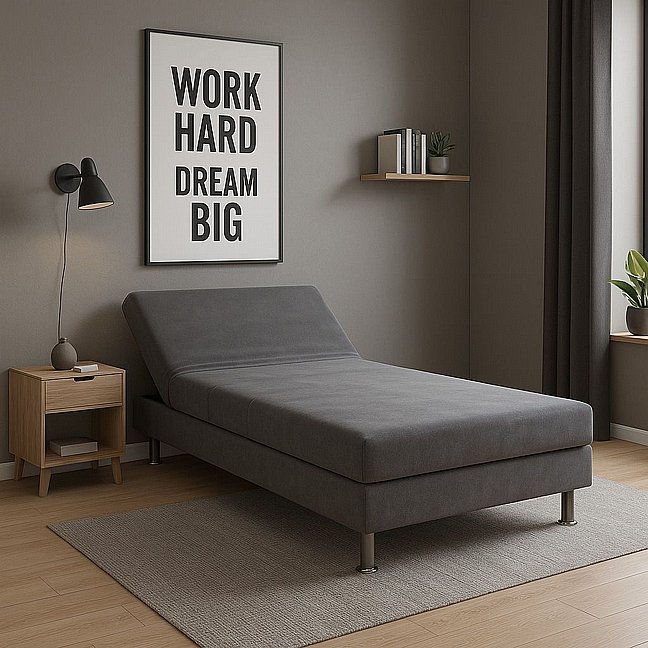 מיטת נוער אורטופדית מתכווננת ברוחב וחצי - דגם סתיו + ארגז מצעים מתנה לרוכשים בחודש אפריל! מיטת נוער אורטופדית מתכווננת ברוחב וחצי - דגם סתיו + ארגז מצעים מתנה לרוכשים בחודש אפריל!