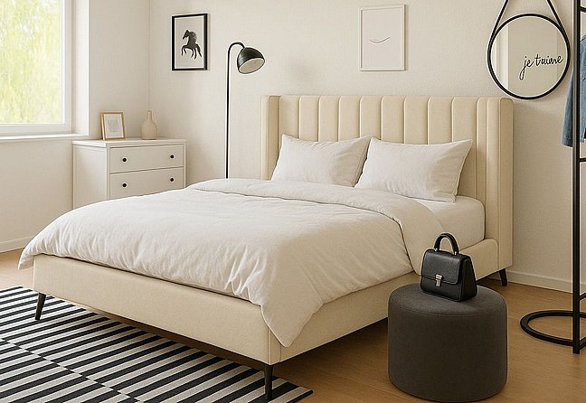 מיטה זוגית מרופדת דגם רויאל : מרופדת בבד קטיפה רחיץ מבצע לרוכשים באפריל - מזרן מתנה ! מיטה זוגית מרופדת דגם רויאל : מרופדת בבד קטיפה רחיץ מבצע לרוכשים באפריל - מזרן מתנה !